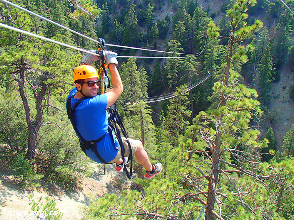 Things To Do In Wrightwood Ca - Ziplining At Pacific Crest