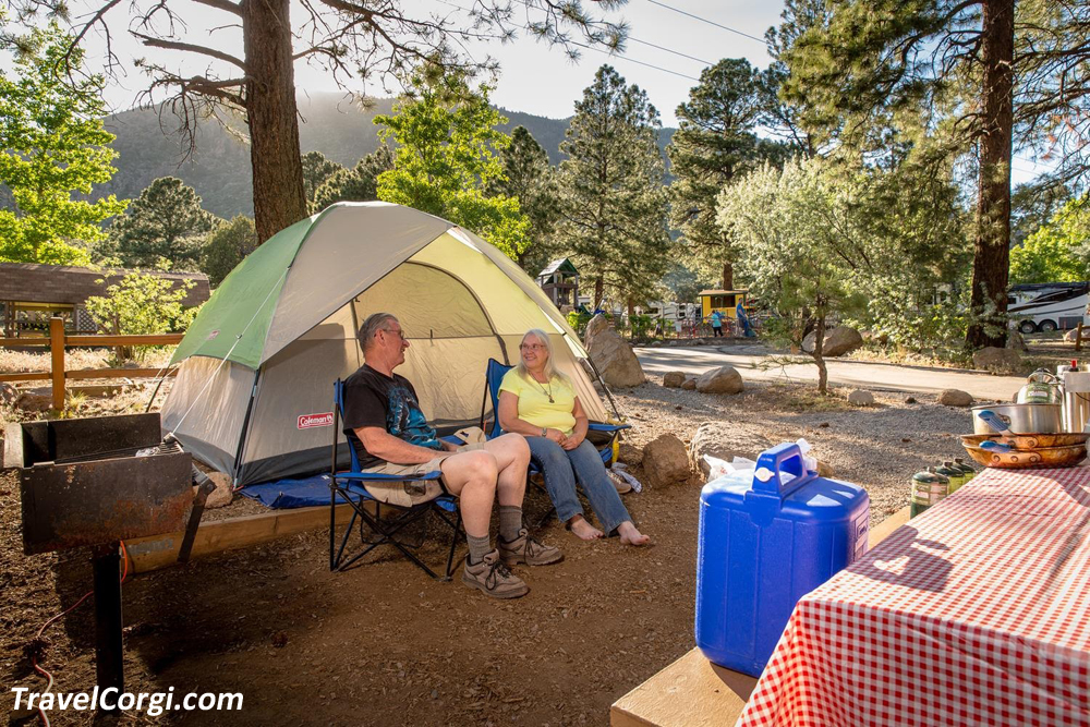 Camping In Flagstaff Mountain State Park